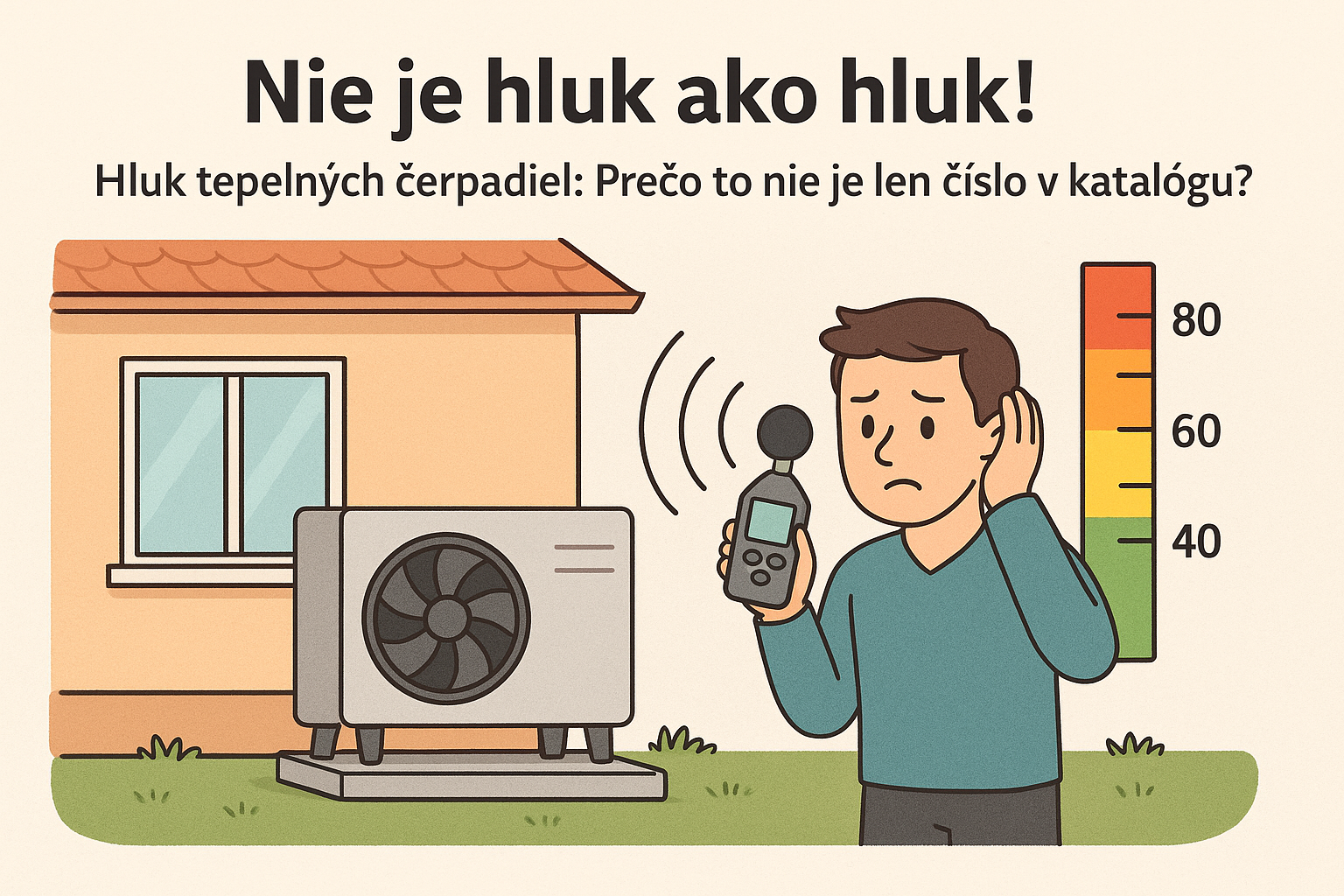 Hluk z Tepelných Čerpadiel